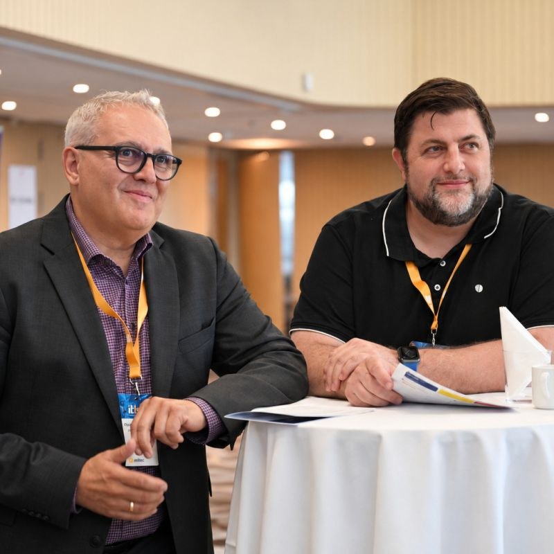 Marc Lanz at the IT Leaders Summit 2026, Zürich